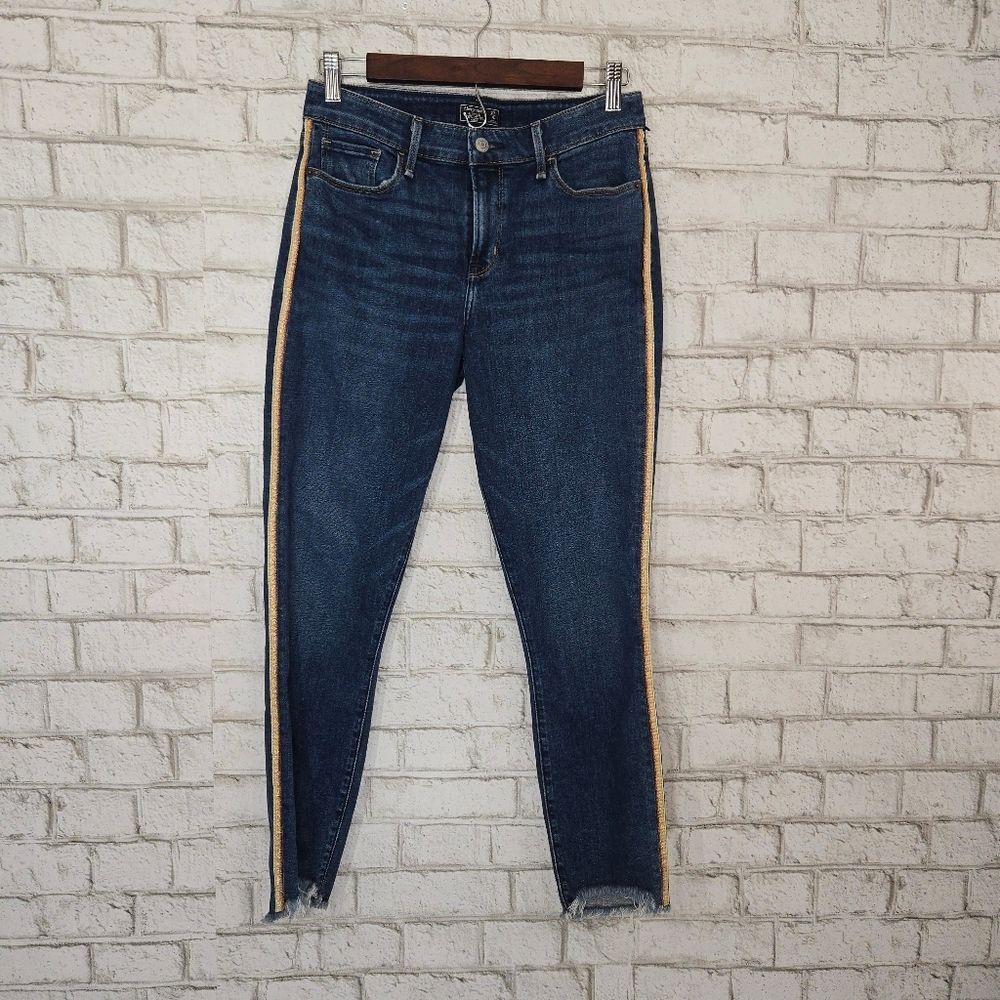 Abercrombie & Fitch Harper low rise ankle jeans - Picture 1 of 16